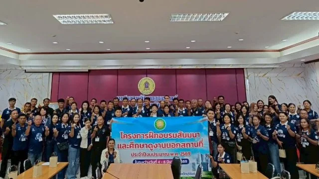 🏵เทศบาลตำบลพลับพลานารายณ์ต้อนรับคณะศึกษาดูงานจากเทศบาลตำบลหลักเขต จังหวัดบุรีรัมย์🏵