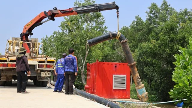 เพิ่มจุดสูบน้ำ บรรเทาปัญหาความเดือนร้อนจากภัยแล้ง