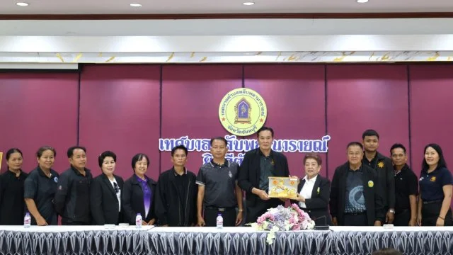 ต้อนรับคณะศึกษาดูงานจากเทศบาลตำบลธาตุ จังหวัดอุบลราชธานี