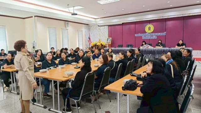 ต้อนรับคณะศึกษาดูงานจากองค์การบริหารส่วนตำบลดอนแร่ จังหวัดราชบุรี