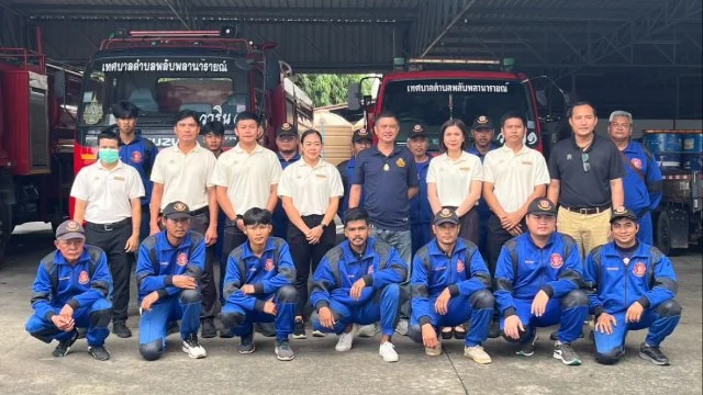 ให้การต้อนรับ มณีจันท์ รีสอร์ท แอนด์ สปร์ตคลับ ศึกษาเรียนรู้เพื่อบูรณาการความปลอดภัยและการบรรเทาสาธารณภัย