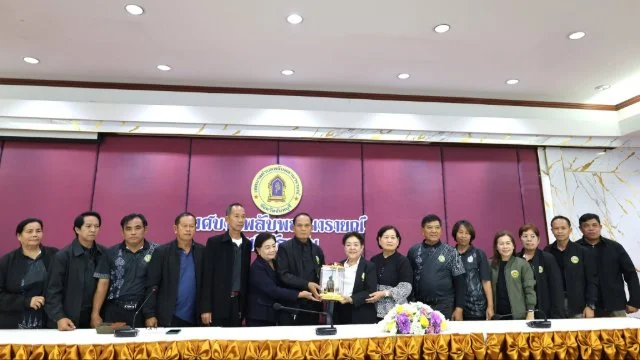 ต้อนรับคณะศึกษาดูงานจาก  เทศบาลตำบลบ้านค่ายหมื่นแผ้ว จังหวัดชัยภูมิ