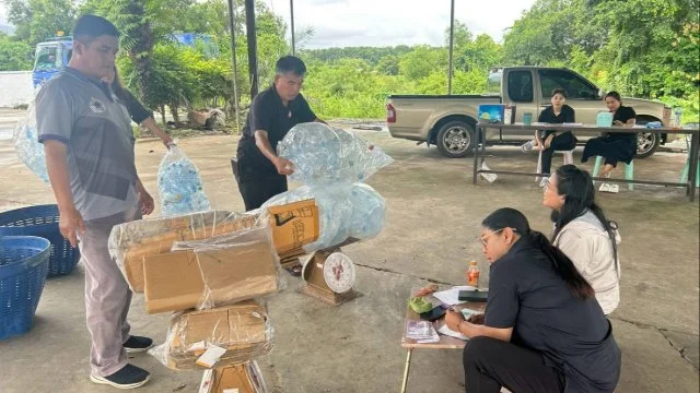 กิจกรรมธนาคารขยะของเทศบาลตำบลพลับพลานารายณ์ ประจำเดือนสิงหาคม 2569