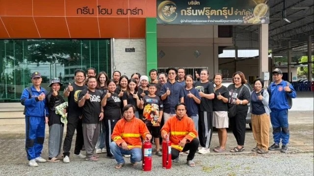 เทศบาลตำบลพลับพลานารายณ์ ได้รับเกียรติเป็นวิทยากรอบรมดับเพลิงขั้นต้นและซ้อมอพยพหนีไฟ แก่ บจก.กรีนโฮมสมาร์ท จ.จันทบุรี