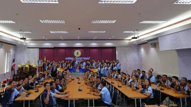 ต้อนรับคณะศึกษาดูงาน  เทศบาลตำบลกุดกว้าง จังหวัดขอนแก่น