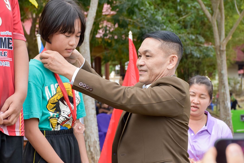 พิธีเปิดการแข่งขันกีฬาสีโรงเรียนวัดทองทั่วฯ ประจำปีการศึกษา 2566 &ldquo;ทองทั่ว เกมส์&rdquo;